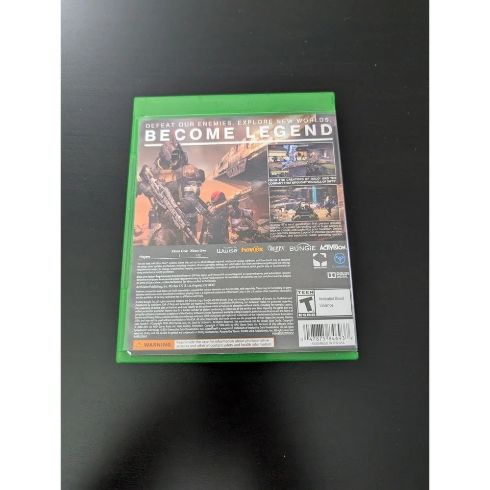 Destiny (MICROSOFT‎ Xbox One) CIB **CLEANED & TESTED**